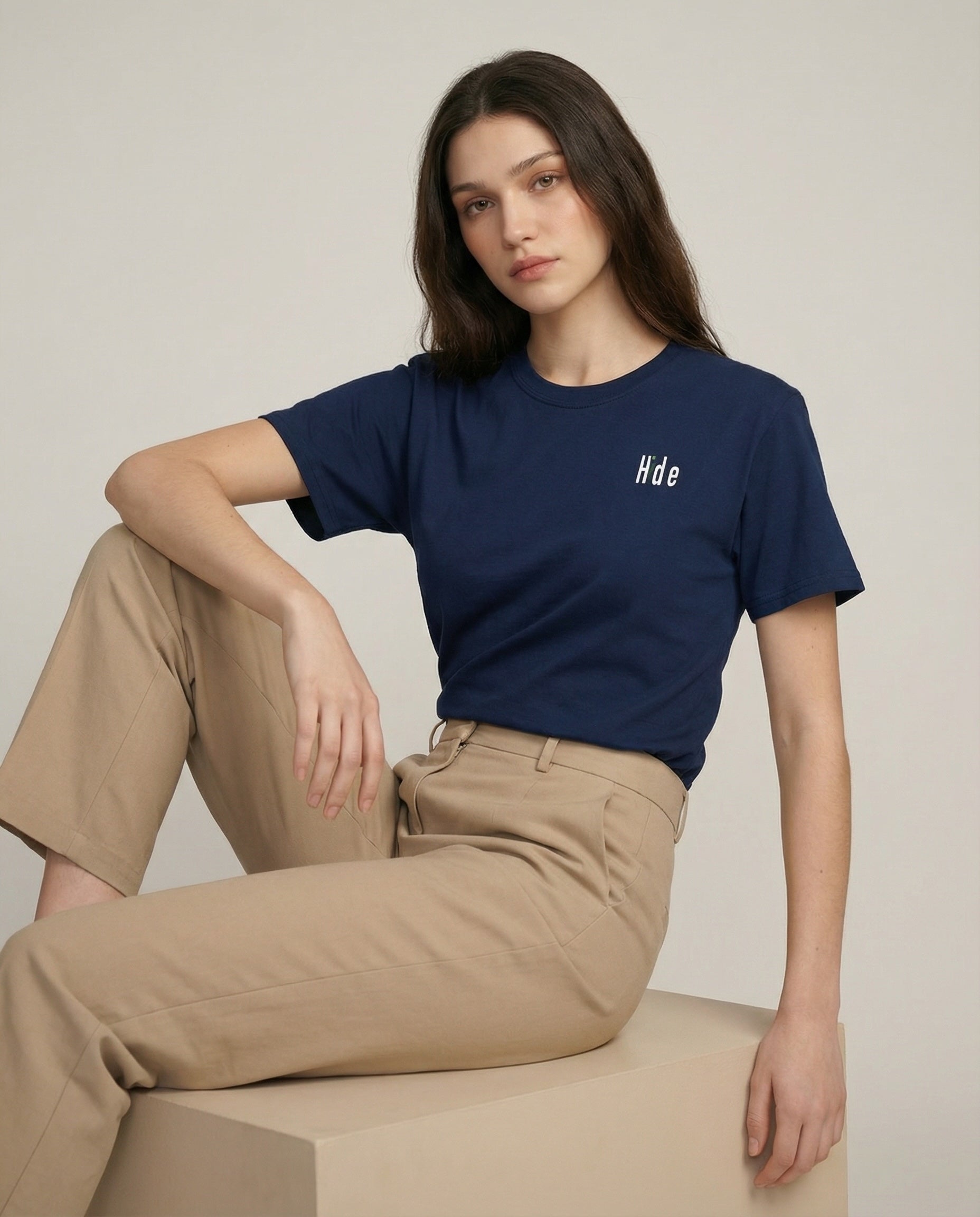 Women’s Hidden Identity Tee by aurulu, featuring a stylish print on soft fabric for a comfortable, casual look.