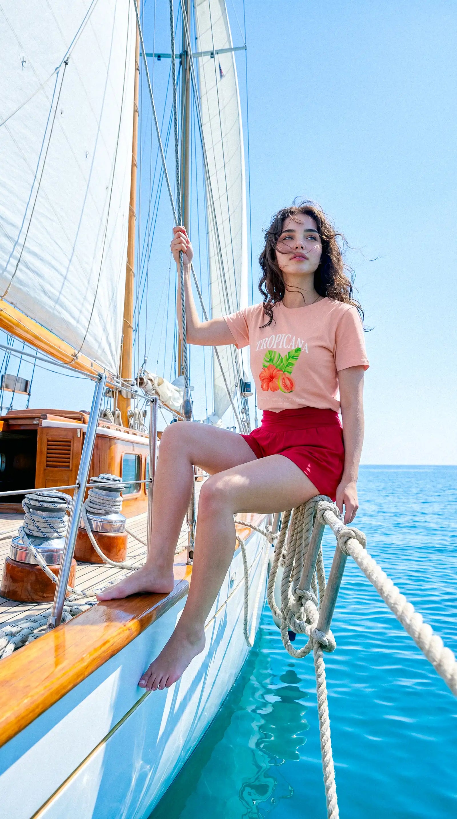 Bloom With Intention Women's Oversized Tee