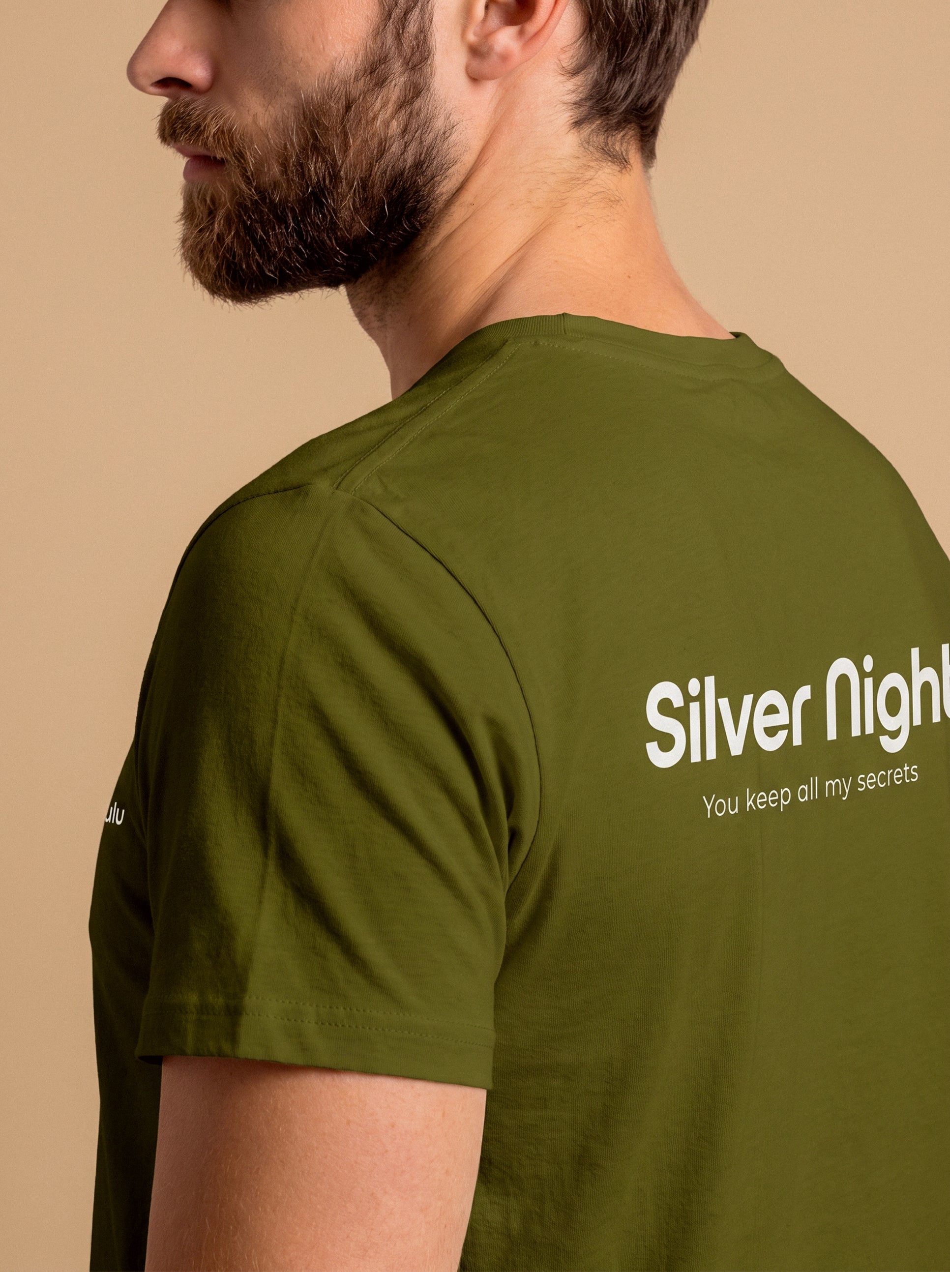 Silver Night Unisex Cotton Tee | Crew Neck T-Shirt