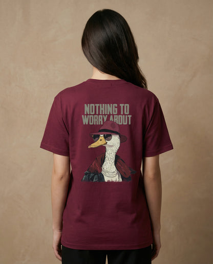 Nothing To Worry About — Statement Graphic Tee