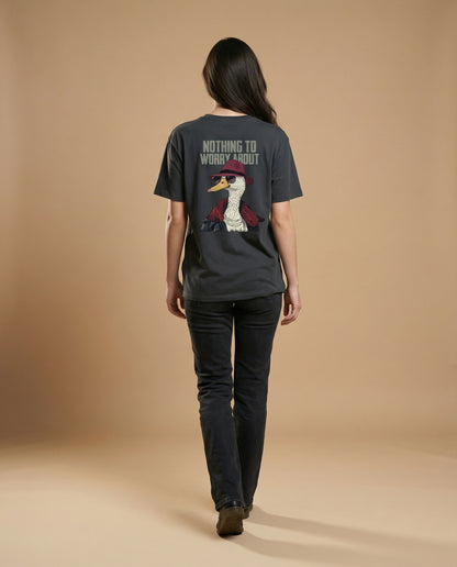 Nothing To Worry About — Statement Graphic Tee